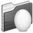 Egg Folder Black Icon 48x48 png